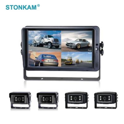 China Reverse NIGHT VIEW STONKAM 1080p Front Rear View Truck School Bus Camera Monitor System for sale