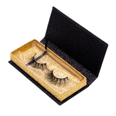 China Natural Luxury Private Label Long False Eyelash Custom Packaging Box for sale