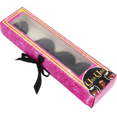 China Wholesale Custom Hair Extension Packaging Box 4bundles Hair Extension Packaging Box for sale