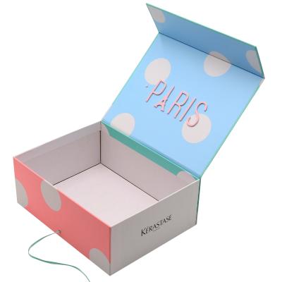 China Recyclable Luxury Private Label Makeup Set Lip Gloss Paper Cosmetic Packaging Box for sale