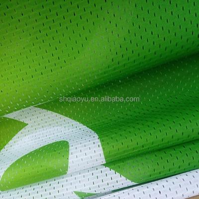 China 2018 Hot Sale Polyester Hanging Mesh Banner For Outdoor Advertising Display Festival for sale