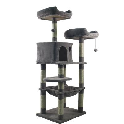 China Unique Relipet Sustainable Cat Scratcher Toy Cat Trees House for Large Cats for sale