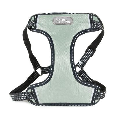 China Custom Adjustable Soft Breathable Cat Dog Harness Mesh Vest Harness by Relipet Reflective Night Design for sale