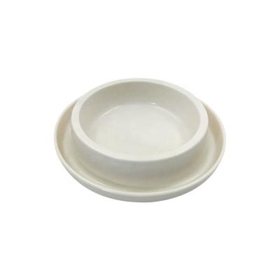 China Wholesale Viable Fancy Relipet RL-BPD004 2021 Fiber Pet Bowl Food Water Cats And Dog Feeder Bamboo Pet Bowl for sale