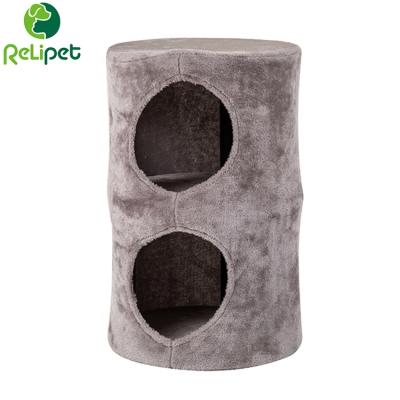 China Hot Products Stored Cat Cave In Two Layers Collapsible RL 2021 New Popularity Selling for sale