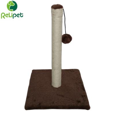 China RL Special Design Cat Scratcher Post With Plush Stocked High Quality Widely Used Ball On Bungee String for sale