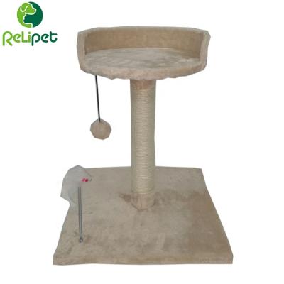 China Various promotional goods stored using Cat Scratching Post With Bleached Tall Jute Rope for sale