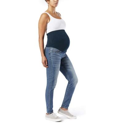 China Custom Maternity Radiation Protection Pregnant High Quality Maternity Women's Skinny Jeans for sale