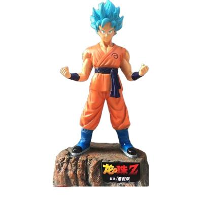 China Europe Life Size Sculpture Dragon Ball Figure Fiberglass Goku For Decoration for sale