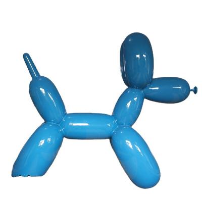 China Other Blve Garden Art Metal Jeff Koons Abstract Stainless Steel Balloon Dog Sculpture for sale