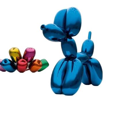 China Other Modern Art Famous Jeff Koons Stainless Steel Large Blve Abstract Metal Balloon Dog Sculpture For Outdoor for sale