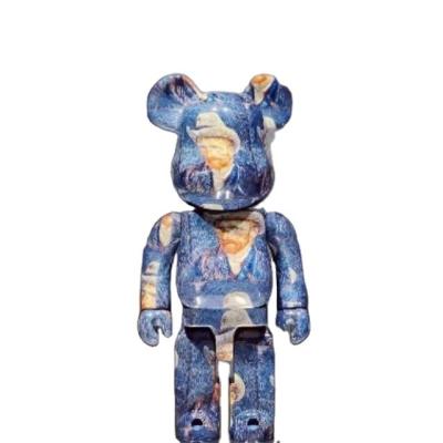 China Worlwide 28cm Cheap Price 400% 700% 1000% Customized Bearbrick Animal Statue for sale