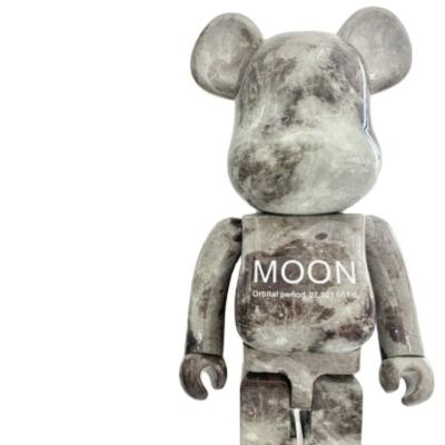 China Worlwide 28cm Fiberglass Kaw s Bearbrick Statue Decor Cartoon Figure Home Sculpture For Shop for sale