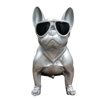 China Wholesale Resin Bulldog Resin Dog Gifts Resin Bulldog Statue Bulldog Statue Custom Handmade Home Decoration for sale