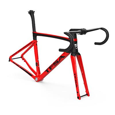 China Road Bikes Wholesale Bike Frame T5000 Carbon Fiber Roadbike Bicycle Frame For 700C Road Bike for sale