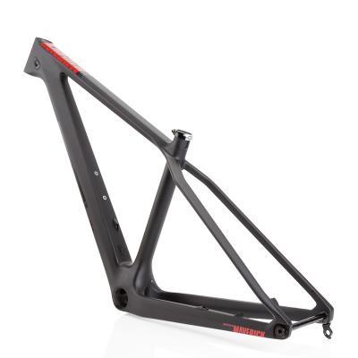 China Lightweight Carbon Fiber Mountain Bike Frame 27.5 Inch MTB Frame Bike Frames Accessories For Bicycles for sale