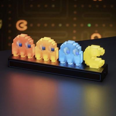 China Modern Modern Atmosphere Gaming Atmosphere Night Light Dimmable Pac-Man Lamp Icon Neon Acrylic Light for sale