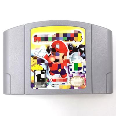 China Retro Super Entertainment New 64 Game Card 340 In 1 Game Cartridge For N64 Video Games Console for sale