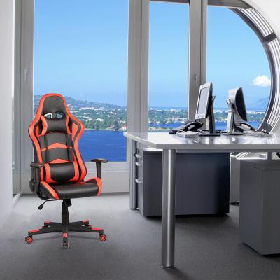 China New Modern Swivel Gamer Computer Sit Armrests Desk Packing Ergonomic PU Silla Gaming Chair Leather for sale