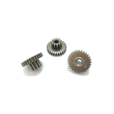 China Small household appliances 11~28 double gears, powder metallurgy gear processing customization for sale