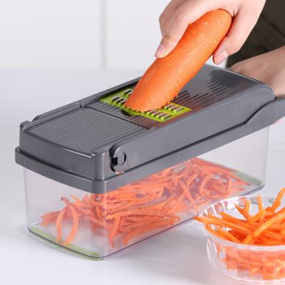 China Convenient Cheap Wholesale Multifunctional Onion Cutter Veggie Vegetable Chopper Slicer for sale