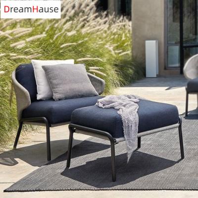 China Dreamhause High Quality Outdoor Rattan Living Room Sofa Rattan Sofa Set Garden Restaurant Courtyard Hotel Patio Chair Sofa Sets for sale