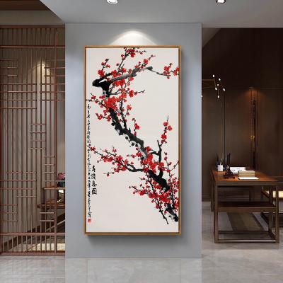 China Dreamhause contemporary decorative painting on the background wall of the new Chinese style embroidery porch for sale