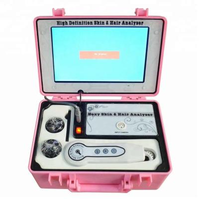 China best selling multifunctional facial beauty professional boxy skin and hair analyzer GD615 for sale