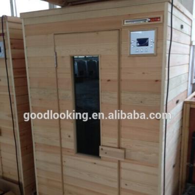 China Computer Control Panel Best Selling Two Person Far Infrared Sauna Room With Factory Price for sale