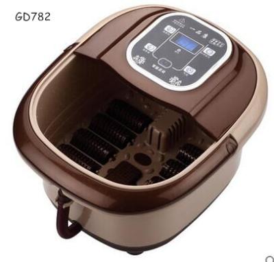 China China Supplier Electric Foot Air Bubble Water Foot Bath Massager With Rollers for sale