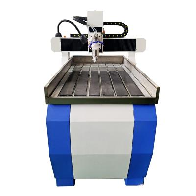 China Building Material Shops 6090 Acrylic Wood Aluminum 3D Relief Machine CNC Router Metal Mold Cutting Machine PCB Engraving Pointed Bottom Carve for sale