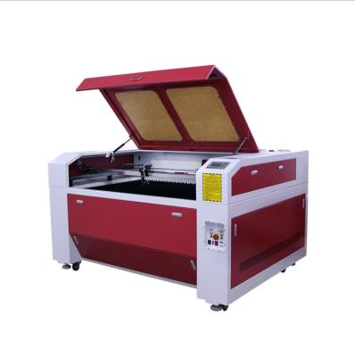 China Water Cooled 80W/100W 9013 CO2 Laser Engraving Cutting Machine With Knife Strip Table Blade Table CO2 Laser Machine 1300*900mm Working Area for sale