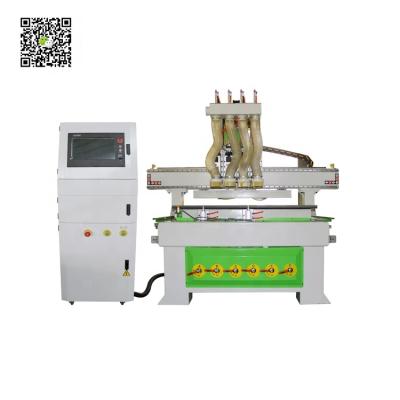 China Furniture Making Board Furniture Making Machine 4x8ft ATC CNC Router Make Cutting, Drilling, Engraving, Slotting On Board for sale