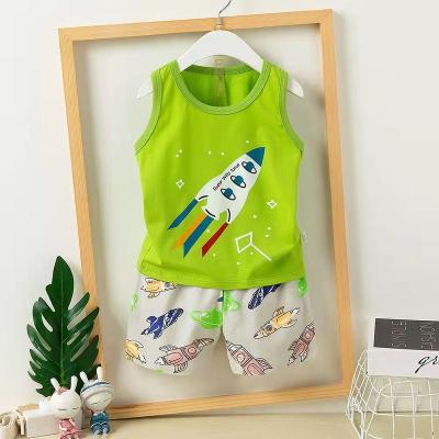 China Guangzhou Plus Size Cartoon Character Children's Pajamas Wholesale Stock for sale