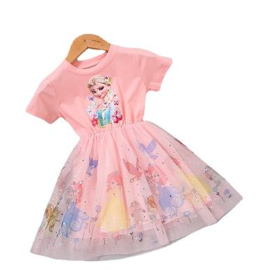 China Breathable 8 Years Girl Night Dress Kids Clothing Costume Birthday Party Girl Dress Lace Dresses for sale