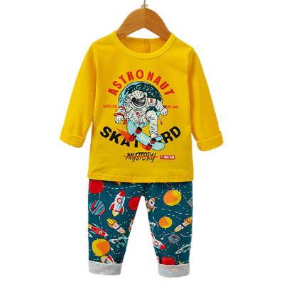 China Good Quality Breathable 100% Cotton Leisure Wear Home Pajamas For Kid for sale