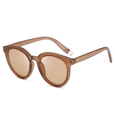 China High End Exquisite Classic Products Stylish Cat Eye Shape PC Frame Sun Glasses Item High Quality Material Trending Nude Sunglasses For Women for sale