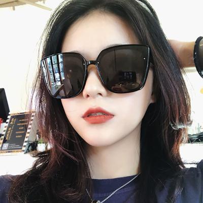 China Designer Brand Item Products Cat Eye Shape PC Sun Frame Classic Women Dark Slap Sunglasses Exquisite High End High Quality Glass Material for sale