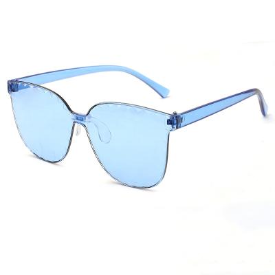 China Cosplay Party Decorative Eyewear Rectangle Rimless Eye Wear Sun Glasses Wholesale Square Oversized Sunglasses for sale