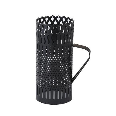 China Wholesale New Design Stainless Steel Hookah Shisha Accessory Black Stainless Steel Hookah Shisha Wind Cover for sale