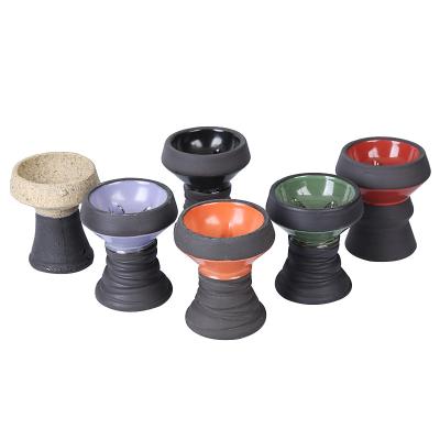 China 2020 New Design Hookah Bowl Hookah Accessories High Quality Clay Shisha Hookah Bowl Smoking Set ONKURA 2020 for sale