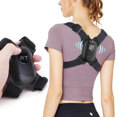 China Adjustable Length Body Shoulder Posture Corrector With Intelligent Sensor For Kids Adult for sale