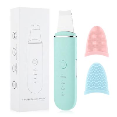 China Ultrasonic Face Skin Scrubber Blackhead Removal Beauty Deep Cleansing Deep Cleansing Equipment for sale