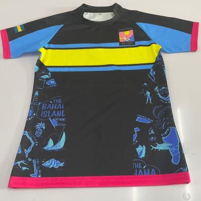 China Hot Sale Custom Antibacterial Rugby Tank Top Sublimation Rugby Shirt Tops Cotton Rugby Wear Shorts for sale