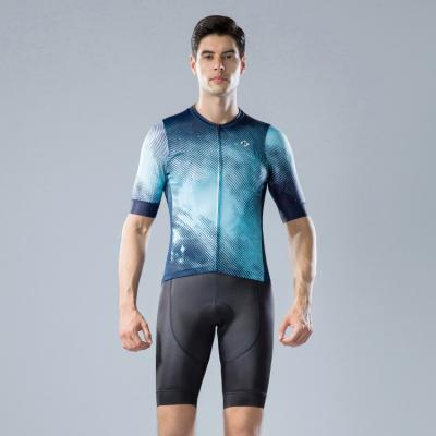 China Hot Selling Antibacterial Bike Clothing Shorts Sleeve Tank Top And Bib Shorts Cycling And Customized Cycling Set for sale