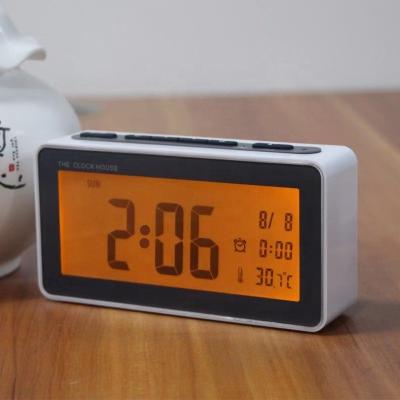 China Calendars Table Alarm Clock with Date and Temperature Display Digital Clock for sale