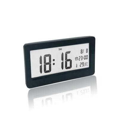 China Calendars Customized Alarm Nap Configurable Function Ultrathin Desktop Digital Reading Clock for sale