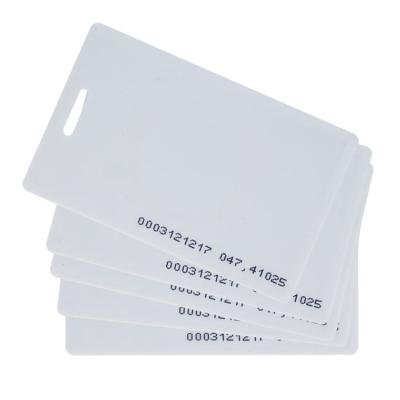 China Thick Card 125Khz TK4100 T5577 Access RFID Card Waterproof / Waterproof Card Proximity for sale