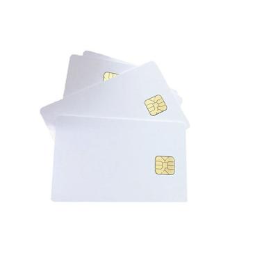 China Waterproof / Waterproof RFID Smart Card sle5542 sle4442 sle4428 Touch Blank PVC IC Card With Chip IC Card for sale