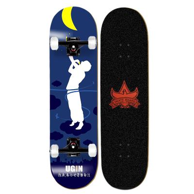 China ARDEA OEM AR860 Teen Adult Girls Russian Maple Skateboard Custom Brand Deck Dropship Skate Board Boiling Complete Skateboard for sale